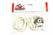 Gottlieb Mini Cycle Pinball Machine Replacement Repair Rubber Ring Kit White