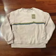 NEW NWT $79 Patagonia Ridge Rise Stripe Uprisal Crewneck Sweatshirt Women’s Sml