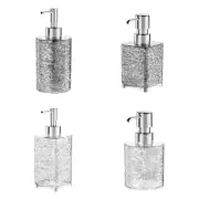 Refillable Liquid Hand Soap Dish Soap Dispensers for Bathroom Counter Kitchen