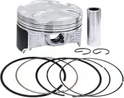 Motorcycle STD Cylinder Bore Size STD+50 +100 76 76.5 77mm Piston & Piston Ring Kit Compatible With CBR250 2011-2013 CRF250L 2013-2016(1 Set (Oversize50))