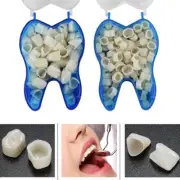 1 Box Dental Temporary Crown Veneer Porcelain Teeth Front Back Molar Teeth DSO