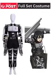 Attack on Titan Final Season Scout Regiment Complete Cosplay Costume with Prop