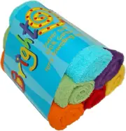 Bright Bots Baby Terry Towelling Nappies, Absorbent and Reusable Cloth Diaper...