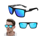 Polarized Sports Sunglasses for Men and Women-Blue