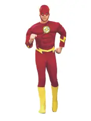 Dc Comics The Flash Comic Book Mens Dress Up Character Theme Costume
