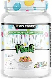 Musclesport Lean Way Plant'd Fruity Cereal Protein Powder 825 g