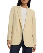Theory Wool-Blend Double-Breasted Boy Jacket