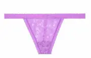 New w/Tag Victoria's Secret FREE SHIP! V-String Size XL Violet Halo