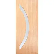 Woodcraft 2040 x 820 x 40mm Entrance Door St Clair Frosted Glass SD01