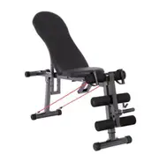 Fitness Master Sit Up Abdominal Crunch Adjustable Flat Incline Bench