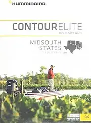 Humminbird Lakemaster 600010-3 Contour Elite- Midsouth States Boating Chartplotters (Feb '16)