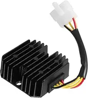 Alipis Motorcycle Voltage Regulator Rectifier Stabilizer for Durable Motorcycle Stabilizer Kit Enhances Electrical Performance and Prevents Damage