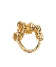 Bottega Veneta Knot Ring 11,13 Yellow