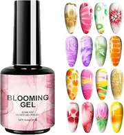 Nail Blooming Gel - 15ml UV Blooming Stamping Top Coat | Fingernail Base Gel, Long-Lasting For Girlfriend, Wife, Friend, Sister, Daughter