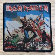 Iron Maiden THE TROOPER Licensed Woven Patch Sew On Heavy Metal