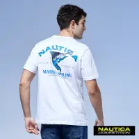 在飛比找momo購物網優惠-【NAUTICA】男裝 COMPETITION劍魚圖騰短袖T