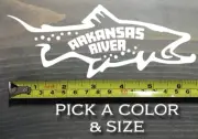 Arkansas River Sticker Decal Fly Fishing Colorado Trout Dry Wet Idaho Sage