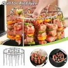 with Grilled Skewers Air Fryer Grill for Home Kitchen Outdoor