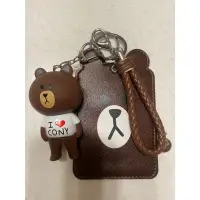 在飛比找蝦皮購物優惠-全新LINE FRIENDS 熊大🐻 兔兔🐰 情侶 七夕 證