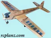 R/C AIRPLANE PLANS & PATTERNS: Vagabond 40 56" Wingspan - RC Pattern Plane