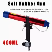 400ML Adjustable Pneumatic Caulk Seam Sealer Gun Soft Glue Air Rubber Glue Gun