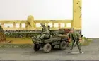 PreSale 1:35 ProBuilt Model M274 Mule w/106mm RR & Crew, Hue City 1968 (No base)