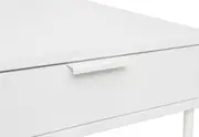 HESTER White Bedside Table