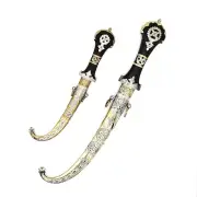2 Pcs Moroccan dagger Islamic Knife Khanjar Dagger Moroccan Komiya Handmade
