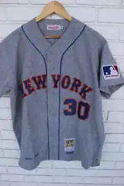 1969 Nolan Ryan New York Mets Mitchell & Ness jersey Jurgella Collection 52