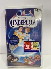 Walt Disney Cinderella Masterpiece Collection Original Sealed VHS NIB