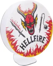 Hellfire Club Logo Light - Stranger Things Merchandise - Wall Mount or Free Stan