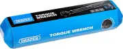 Draper 3/8-Inch Square Drive Ratchet Torque Wrench, Blue