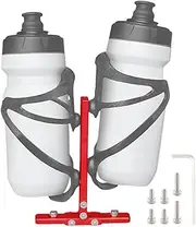 Bike Bottle Cage Adapter - Biker Bottle Cage Mount Bracket - Folding Bike Drinking Container Holder Mounting Adapter for Cycling