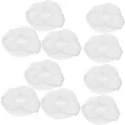 SEWOART 10pcs Wristband DIY Material for Bead Corsage White Wristlet Base for Wedding Decorations Comfortable Durable Supplies for Brides and Crafting for Fresh Artificial Flowers