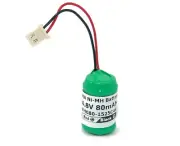Ni-MH Button Rechargeable Cell 4.8V 80MAH to PLC CNC Backup Power Battery w/5264