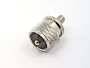 2pcs RF Coax Adapter SMA Female Jack to UHF PL-259 Male Plug