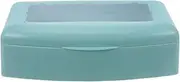 Ipetboom Nail Tips Art Tools Clean Box, Sterilizer Box Plastic Nail Tray for Cleaning Container Plastic Clean Box Storage Organizer for Nail,manicure Tools Nail Tips Art Equipment for Salon