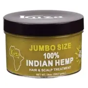 Kuza 100% Indian Hemp Hair & Scalp Treatment - Improves Dry Hair and Scalp Healt