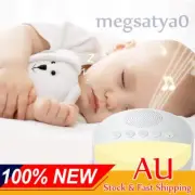 20 Sounds White Noise Machine Fan Lullaby Ocean Rain Sound Therapy Sleeping Aid