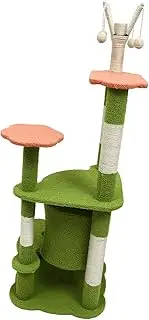 1Pc Castle Shape Cat Climbing Frame Cat Scratching Board Nest for Indoor Cats Durable Jumping with Abrasion Resistance Stable Design for Pets Present