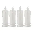 4PCS LED Flameless Candles ,LED Clearance Pillar Candles, Battery Included4925