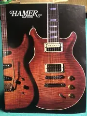 Hamer USA Guitars and Bass 4,5,12, Strings 1995 Ultimate Guitar Catalog Mint