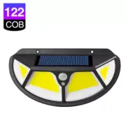 Solar Power 122 COB LED Light Motion Sensor Outdoor Security Lamp Wall 1pc New