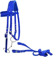 Lljsszr Horse Bridle with Halter, Comfortable Head Collar, Equestrian Equipment, Versatile and Adjustable Head Rope