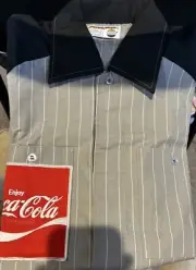 Vintage Coca-Cola Delivery Man Short Sleeve Masterbuilt Shirt 15 M 15 1/2