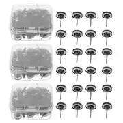 3 Boxes Flat Head Pushpins Bulletin Board Thumbtacks Push Pin Photo Cork