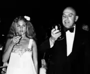Telly Savalas and date at White Cliffs of Dover Appeal Gala on May- Old Photo