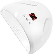 VICASKY 1Pc Nail Dryer with Gel Polish Curing Lamp Timer Settings Automatic Off for Manicure for Home and Salon