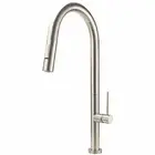 Brushed Stainless Steel Pull Out Kitchen Tap Laundry Sink Faucet Spout 2 Mode