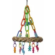 super bird creations pk2005 jungle ring Bird Toy Bird Swing Parrot Toy Supply